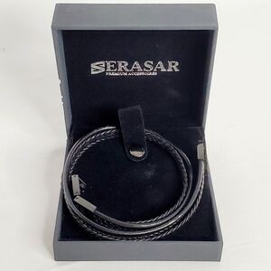Serasar Men's Leather Bracelet